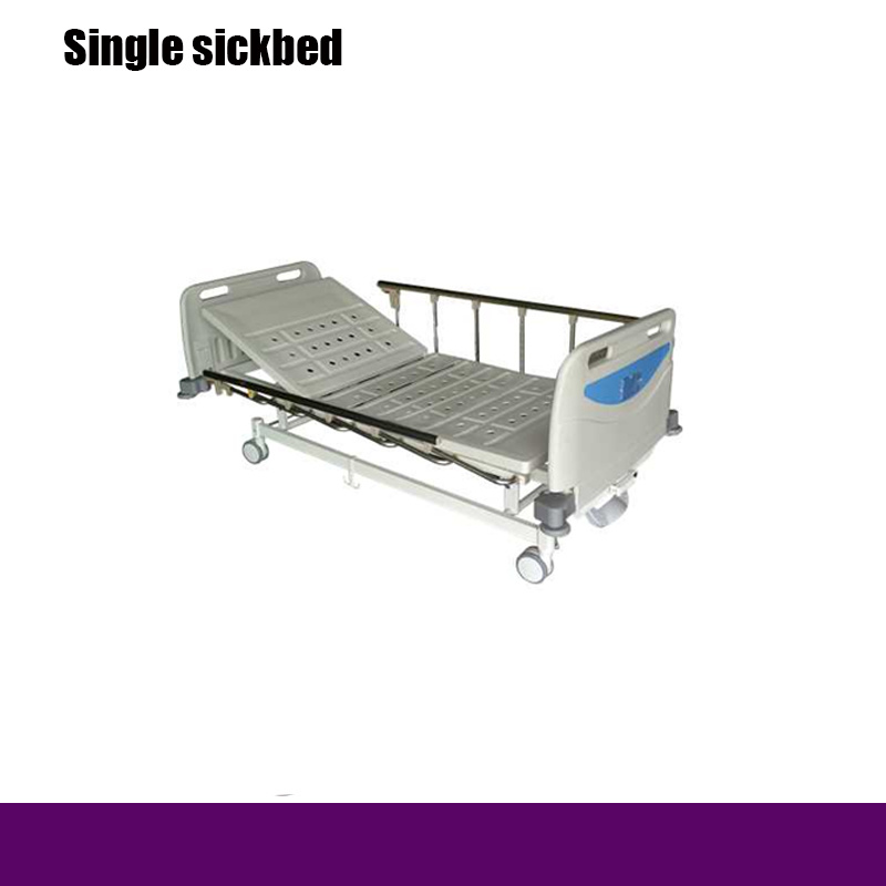 Hospital impaciente Rh-BS102 Cama de tres manivelas manuales