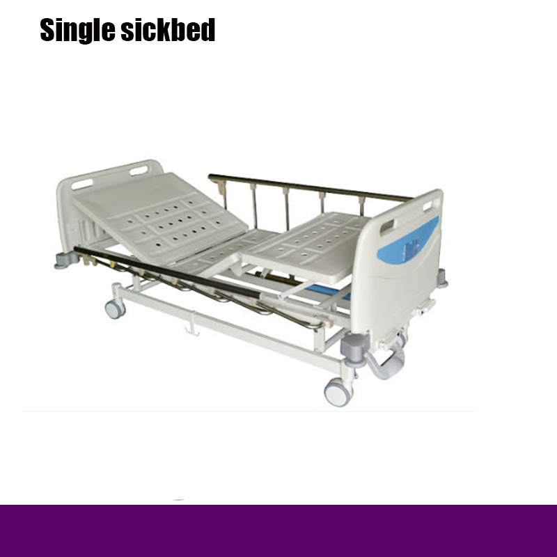 Cuidado de enfermería de cama de hospital de cama de enfermo individual multifunción