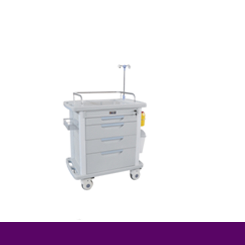 Rh-CH101 Coche de enfermería ABS para muebles de hospital