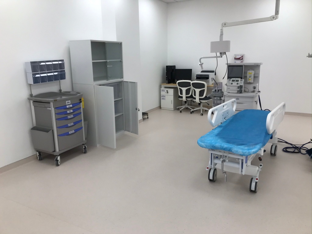 Vehículo de entrega de medicamentos ABS para hospitales